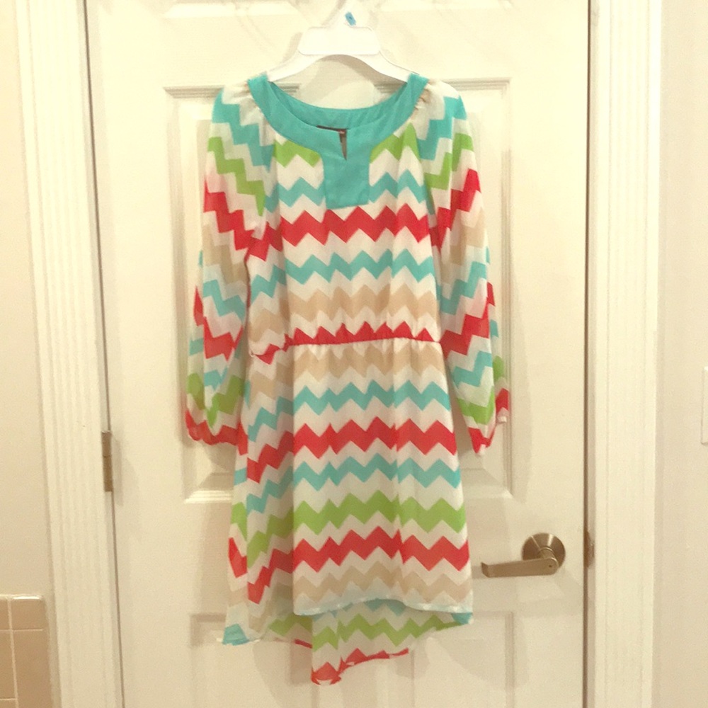 Girls Zigzag MyMichelle dress